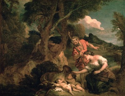 Romulus and Remus by Charles de la Fosse